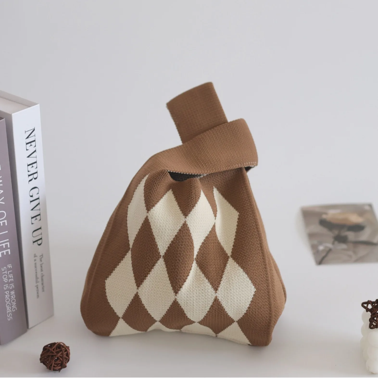 

Сумочка, Вязаная сумка, Женская тканая сумка, Модная большая сумка, Сумка Ins, Подарочная сумка