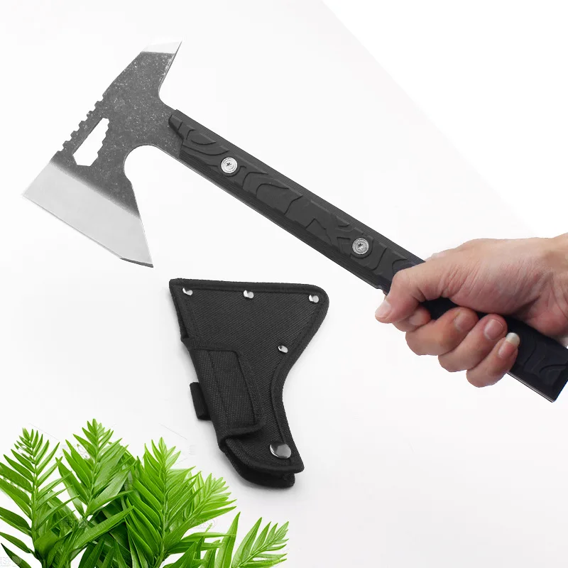 New Multi-functional Tactical AxeOutdoor Camping Self-defense Fire-fighting and Household Woodcutting EDC Hand Tool