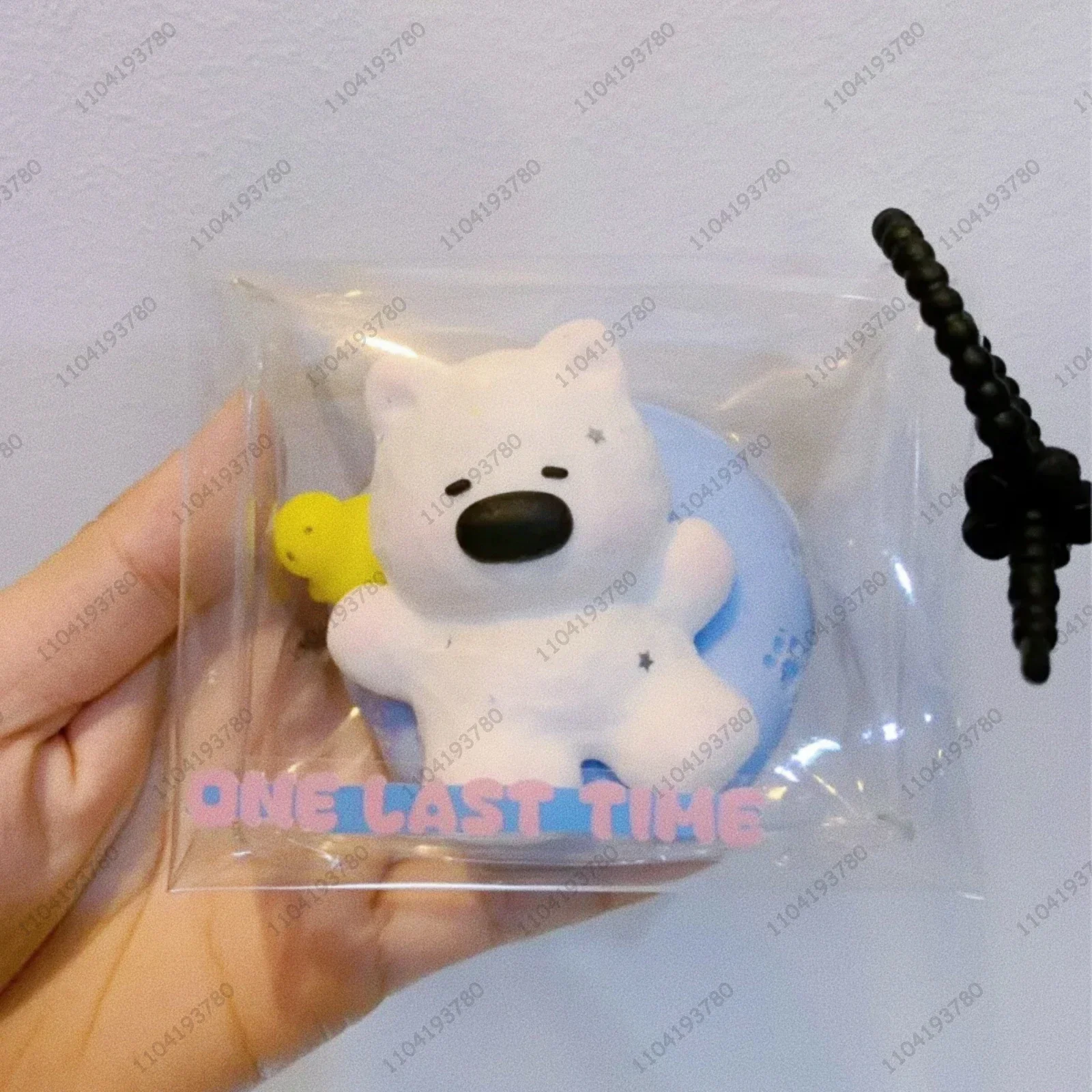 Swimming Ring Doggy Taba Squishy Silicone Cute West Highland Terrier Puppy Animal Squeeze Toy Hand Relax Stress Release Gift