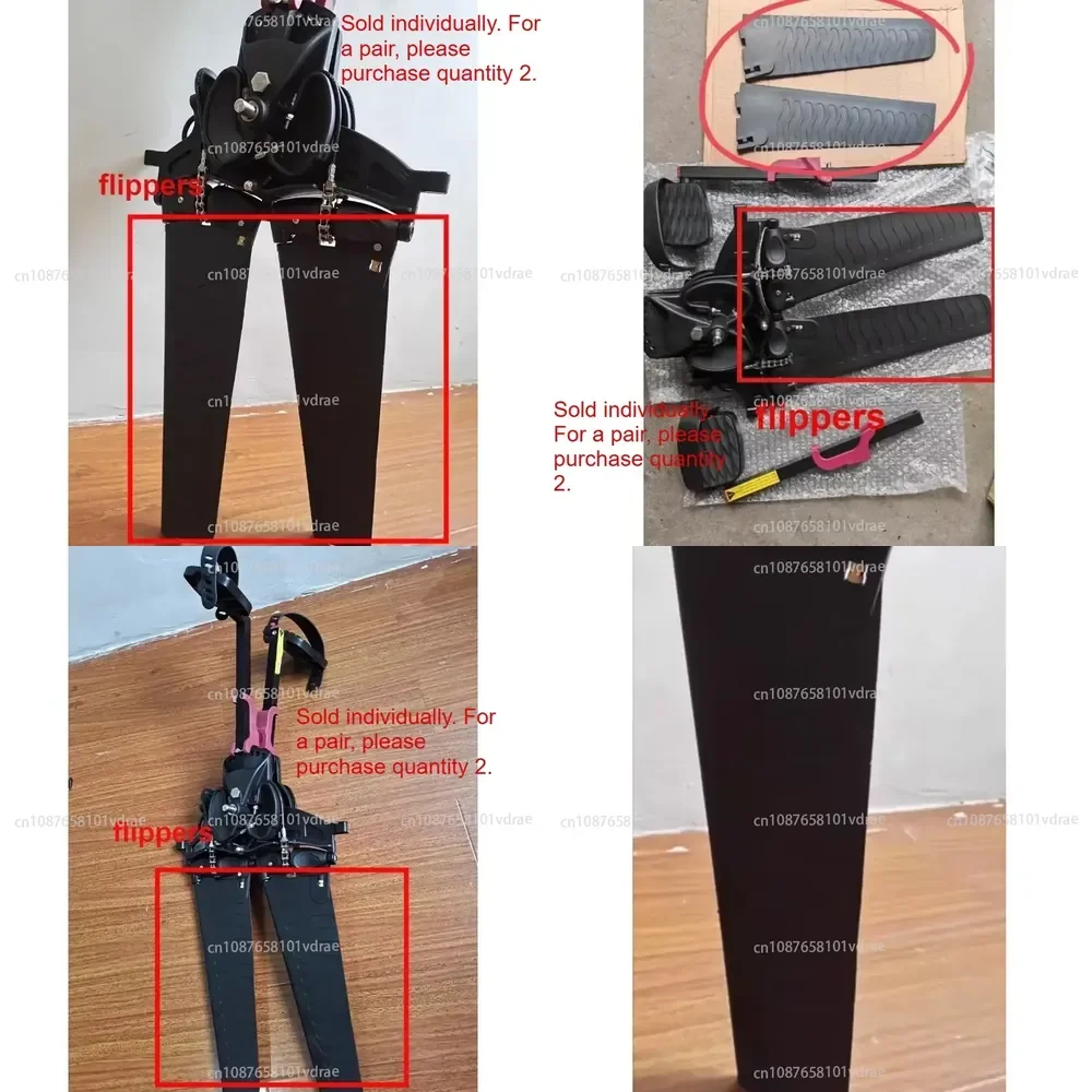 Kayak Flipper Piece Penguin Footrest Fins Footrest Accessory 1 Piece.Sold Individually. for A Pair, Please Purchase Quantity