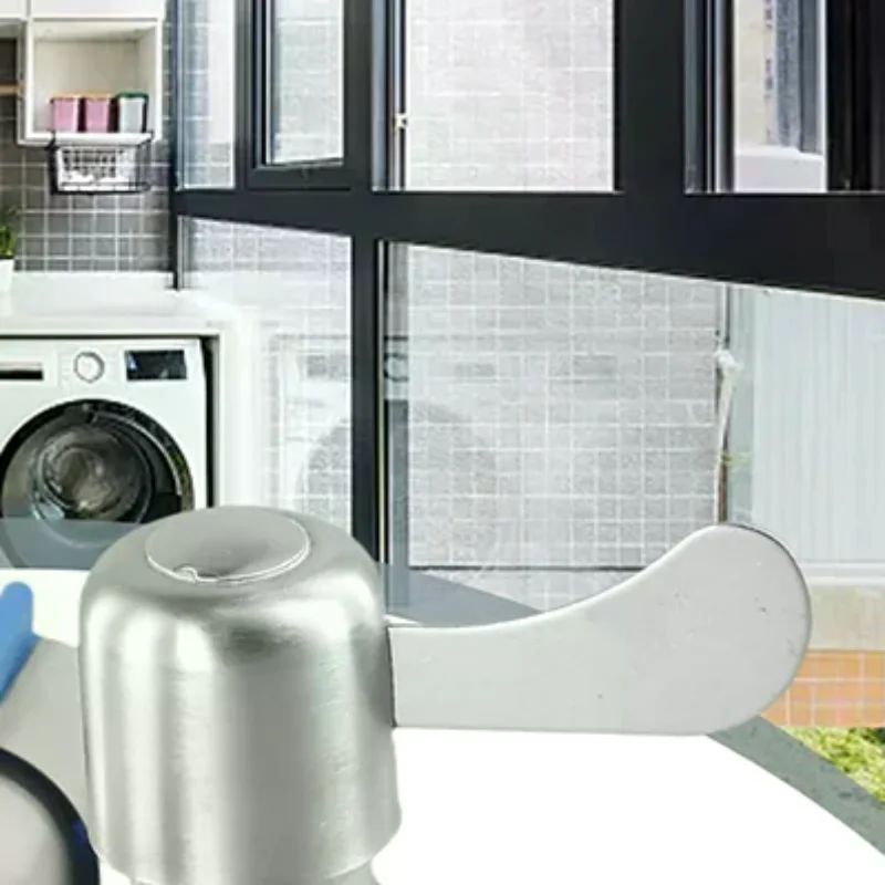 

Stainless Steel Multi-function One Into Three Out Washing Machine Faucet Three Control Domestic Diverter Four-way Triangle Valve