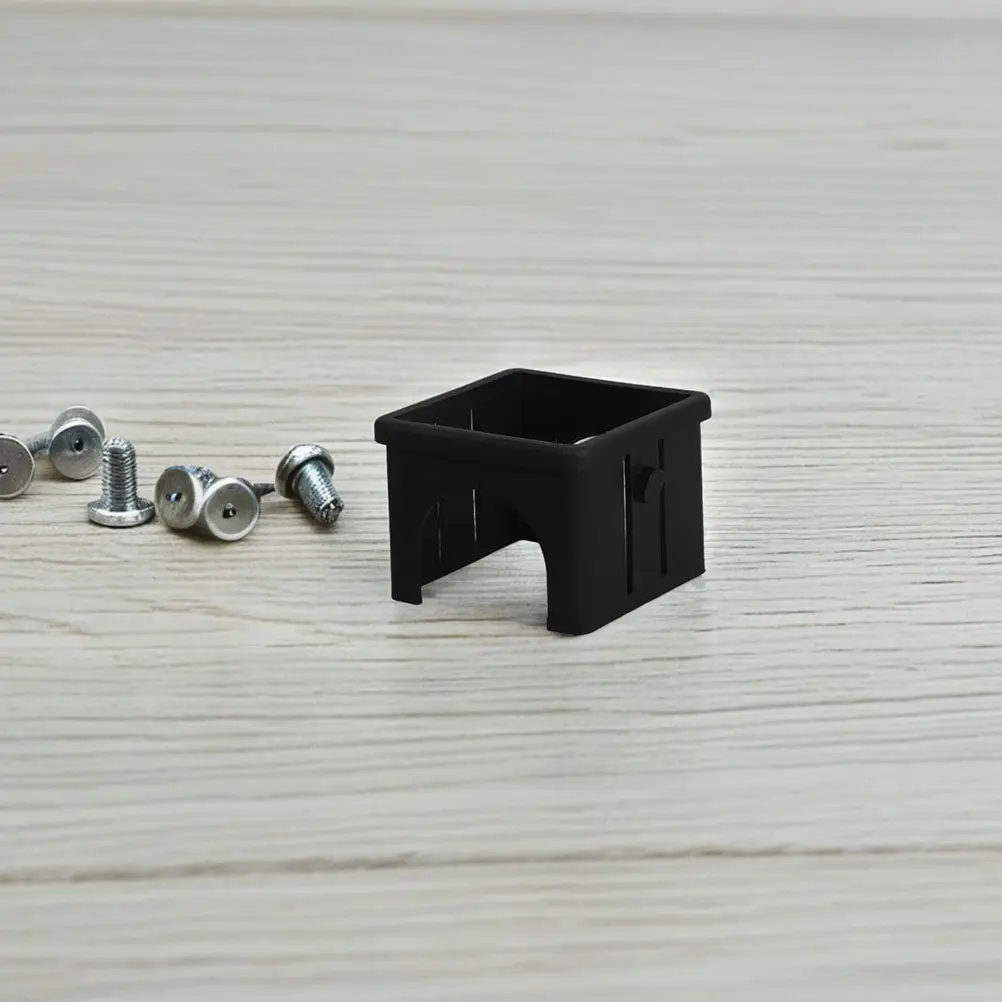 6pcs Hollow Square Tube Sleeve Adapter for Fitness Machines – Sliding Inner Tube Protector & Barbell Converter