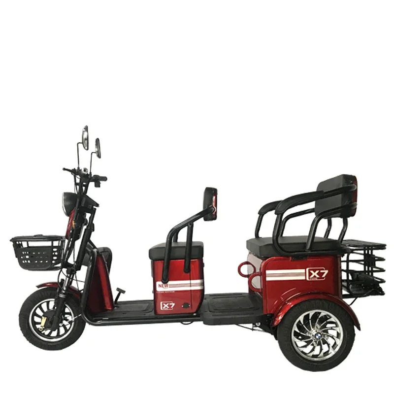 Factory Directly Electric Tricycles For Adults Electric Bike 3 Wheels Electric Tricycle With Passenger Seat