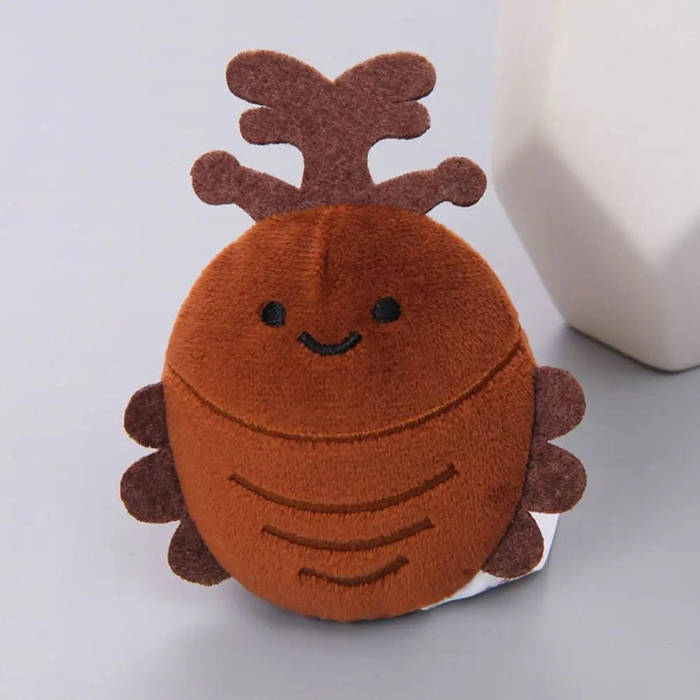 

Creative Insect Series Animal Keychain Plush Doll Cute Key Pendant Hanging Decoration Cartoon Car Key Ring