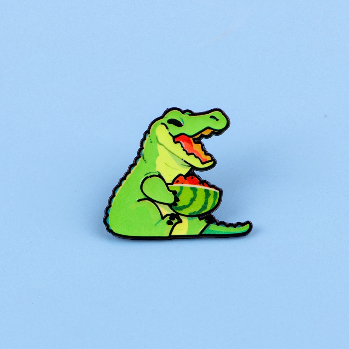 Cartoon Crocodile Enamel Pins  - Enamel Pin Set review and price