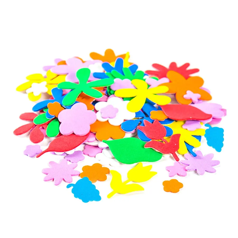 

4Set Eva Stickers Creative Self-Adhesive Decorative Stickers for Classroom Wall Gift Wrappers Scrapbooks DIY Crafts