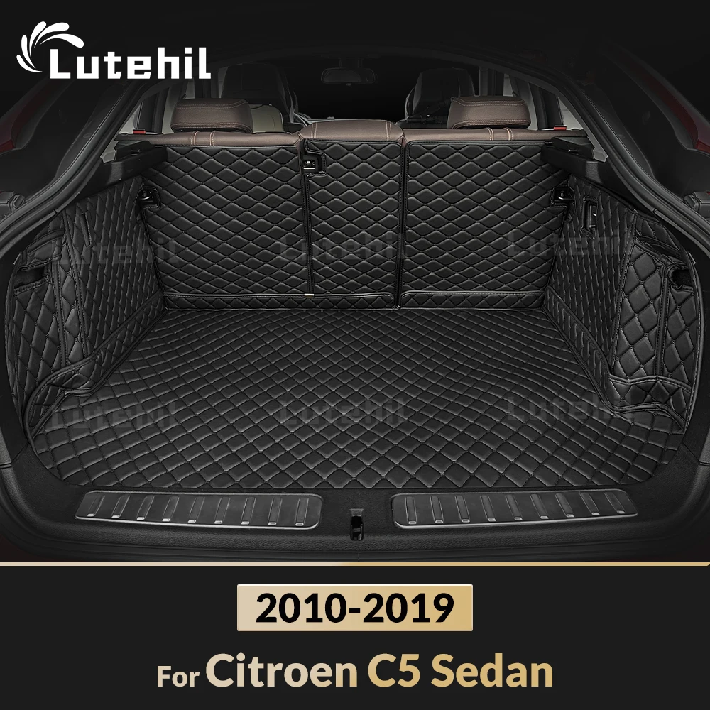 

Для Citroen C5 седан 2010-2019 18 17 16 15 14 13 12 11 авто полное покрытие багажник коврик грузовой подкладки аксессуары для интерьера