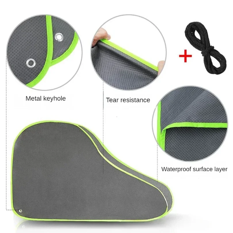 50JA Universal Caravans Trailer Towing Hitch Cover Waterproof Dustproof Camper Coupling Lock Tongue Cover Breathable Protector