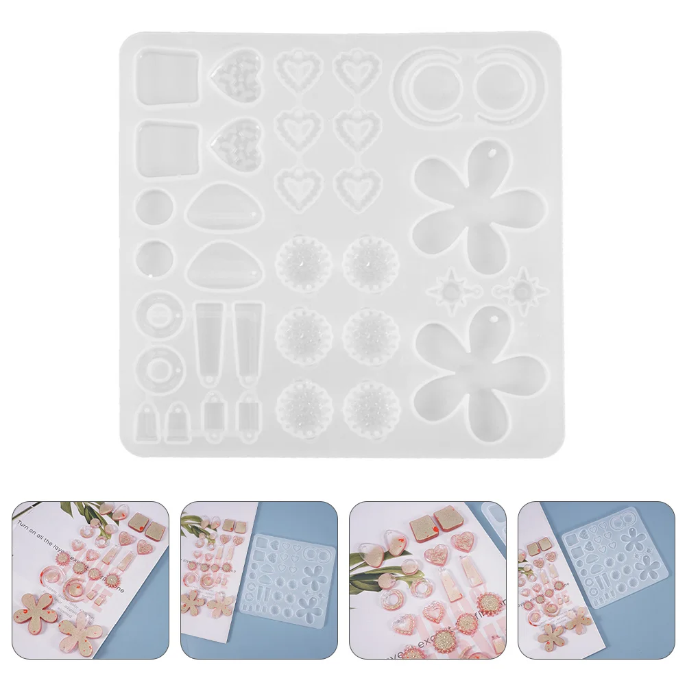 

Jewelry Mold 1Pcs High Quality Silicone Earring DIY Creativity Imagination Unique Earrings Pendant Making Tool Jewelry Mold