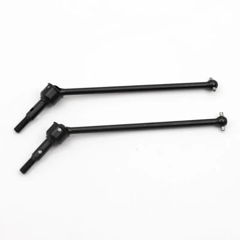 Eixo de transmissão de metal de aço, 2 peças, eixo de transmissão cvd para rlaarlo rlaarlo omni terminator 1/10 rc, peças de atualização de carro, acessórios