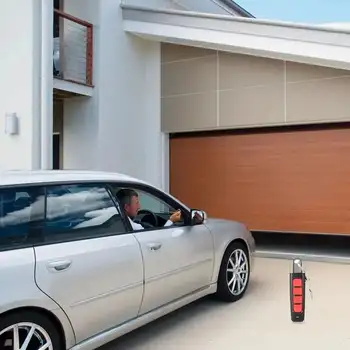 433MHz遙控鑰匙扣,4通道ABCD編碼車庫門開啟器複製器,克隆車鑰匙 8 最佳銷售 遙控門 - №5