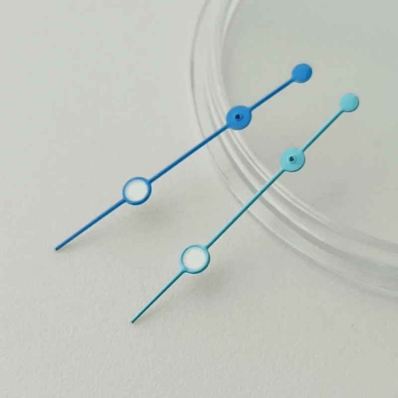 NH.35 12.5 ملم شبح الماء للغوص من جهة ثانية باللون الأحمر والأخضر والأزرق ساعة يد، ساعة حركة NH/35/36، عقارب، إكسسوارات الساعة