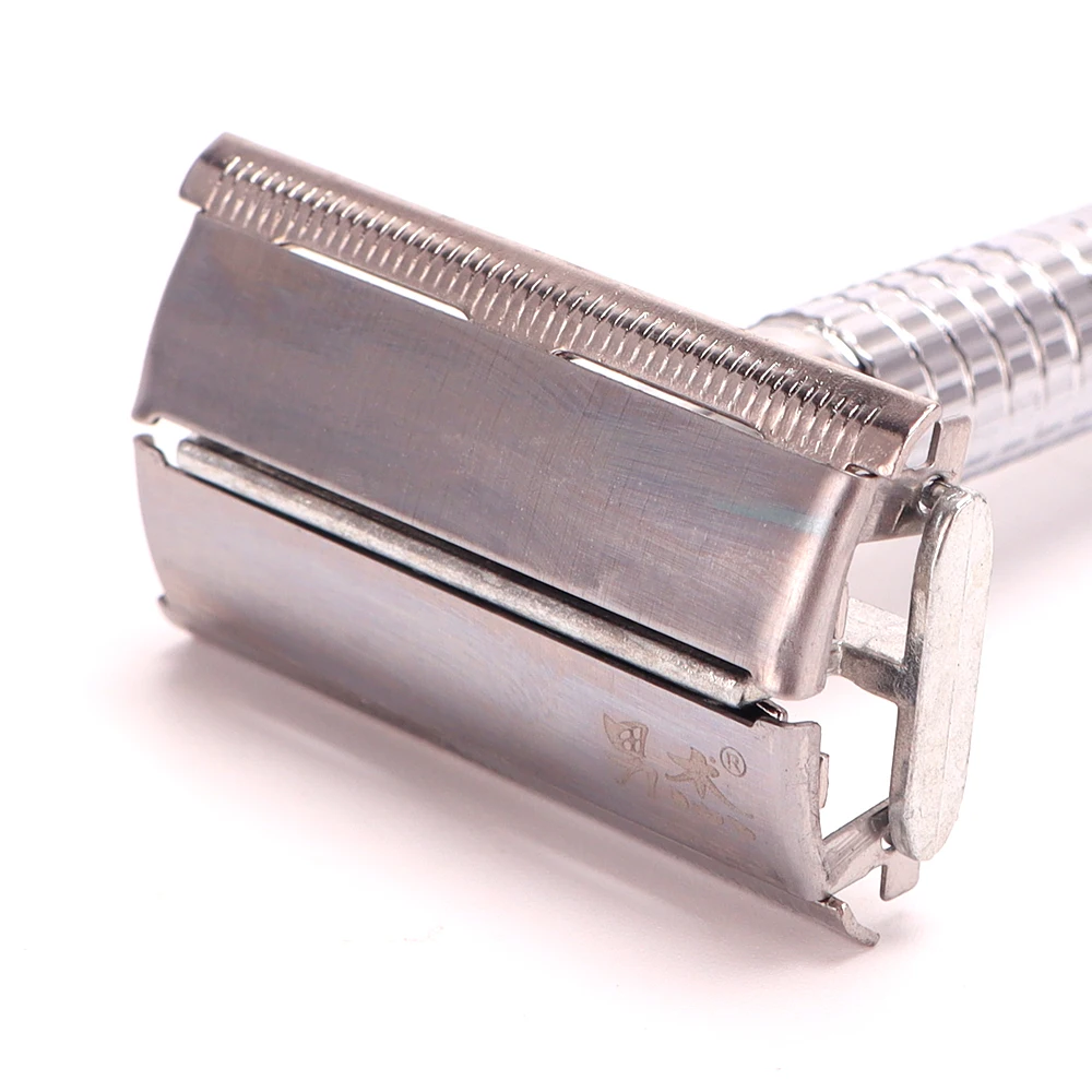 Old Style Mens Manual Shavers Set Adjustable Safety Razor Reusable Classic Hair Removal Shaver Home Men Tools Supplies