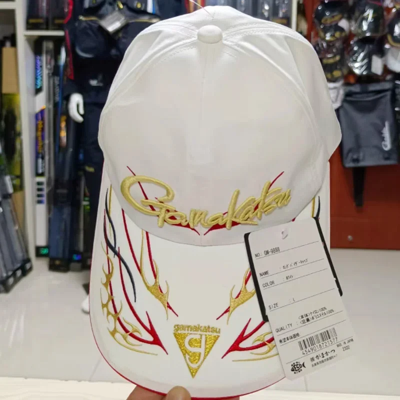 Gamakatsu Gorra de pesca impermeable transpirable con protección solar - imagen 3