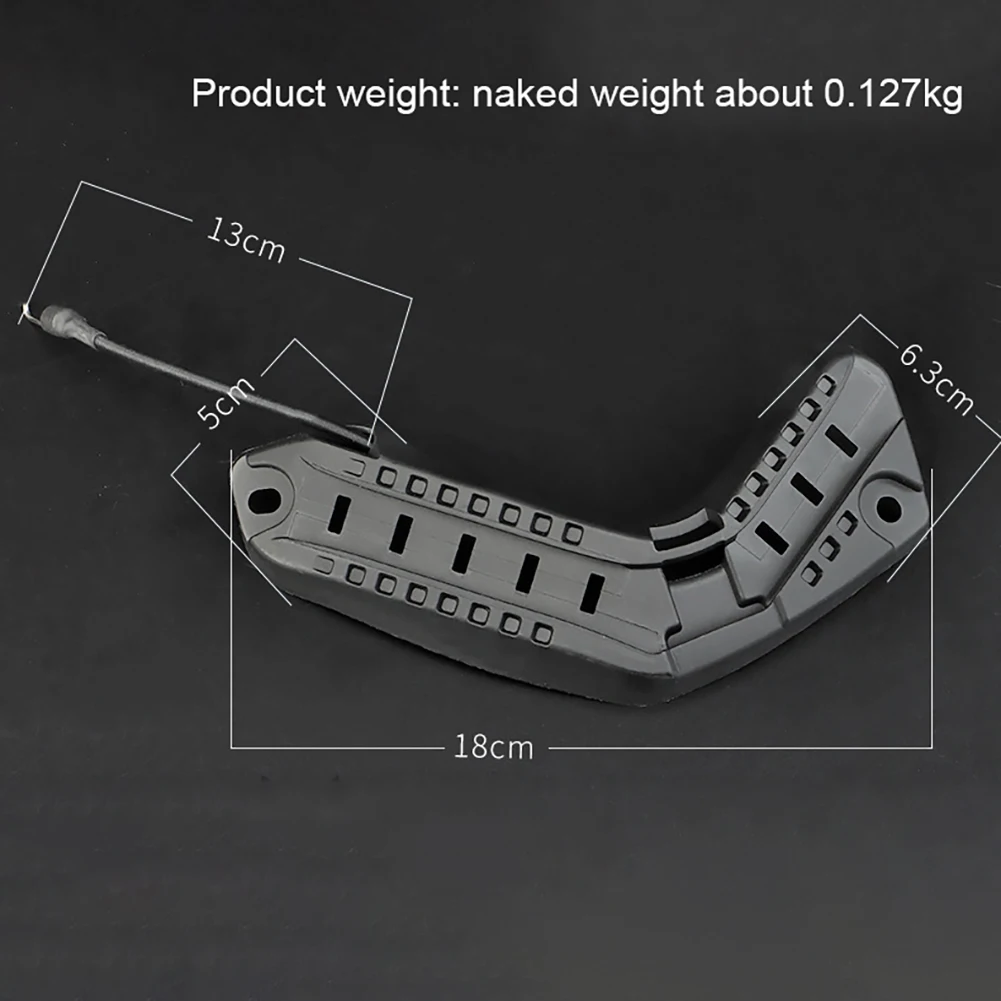 1 PC Helmet Guide Rail Adapter Nylon Mount Professional Practical  Equipment For Fast Helmet  Accessories