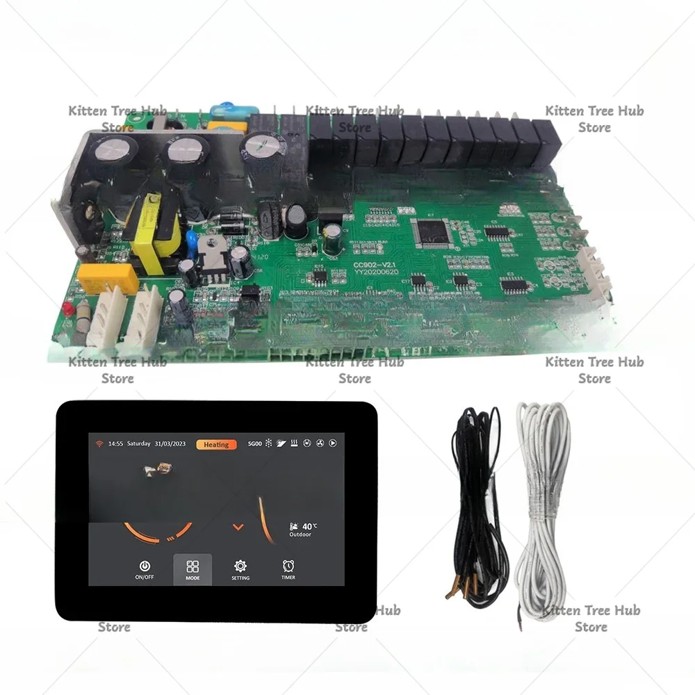 Heat Pump Controller Inverter Chiller Heating PCB Control Board PCBA