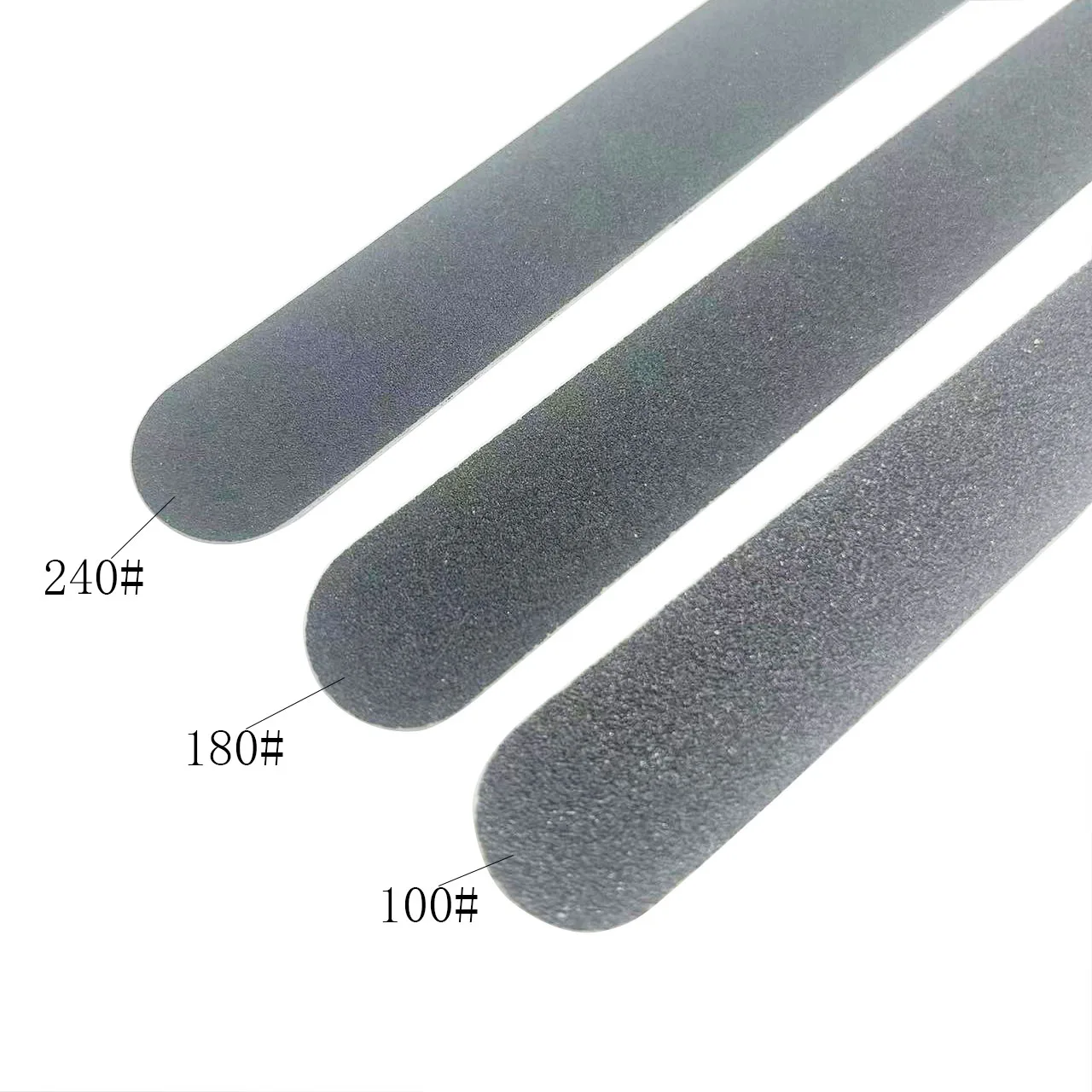 20 Pcs  Black Replacement Pads  Nail Professional File  Disposable Sandpaper 100/180/240