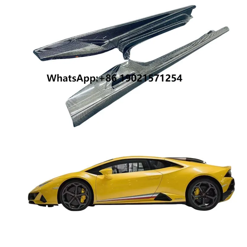 

Used for Lamborghini Huracan LP580 LP610 High-quality Carbon Fiber Body Kit EVO Style Side Skirt Body Kit