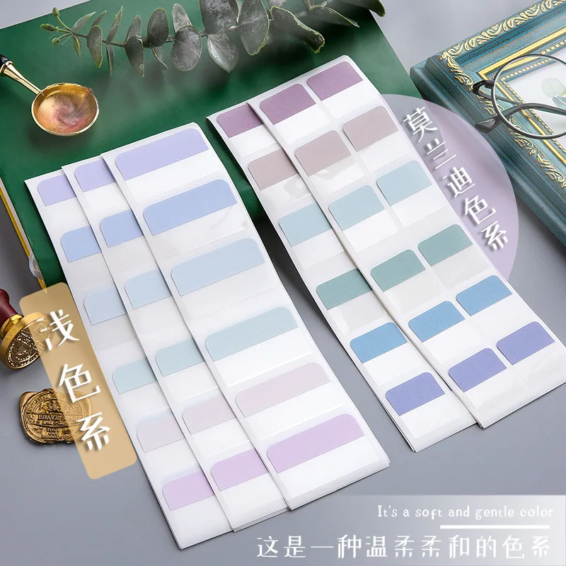 Colorful Stickers Labels Bookmarks Notebooks Kawaii Paper Pages Key Points Index Stickers To-do Items School Office Stationery