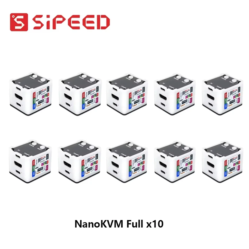 KVM Full White 10PCS