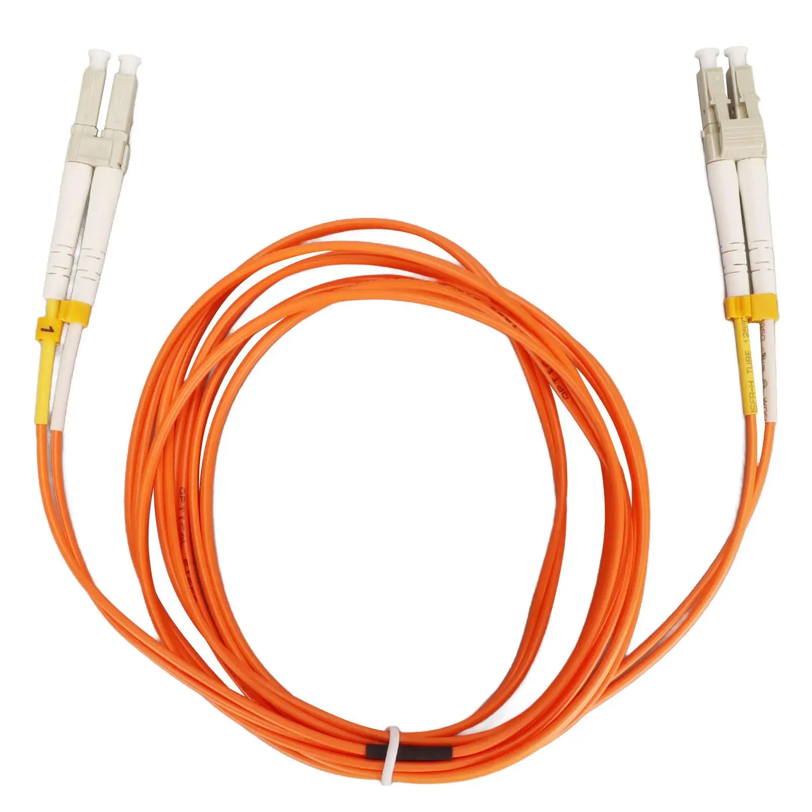 2M LC to LC Duplex OM2 Multimode  Patch Cable - High-Speed  Optic Cable for sfp Transceivers & Ethernet Switches