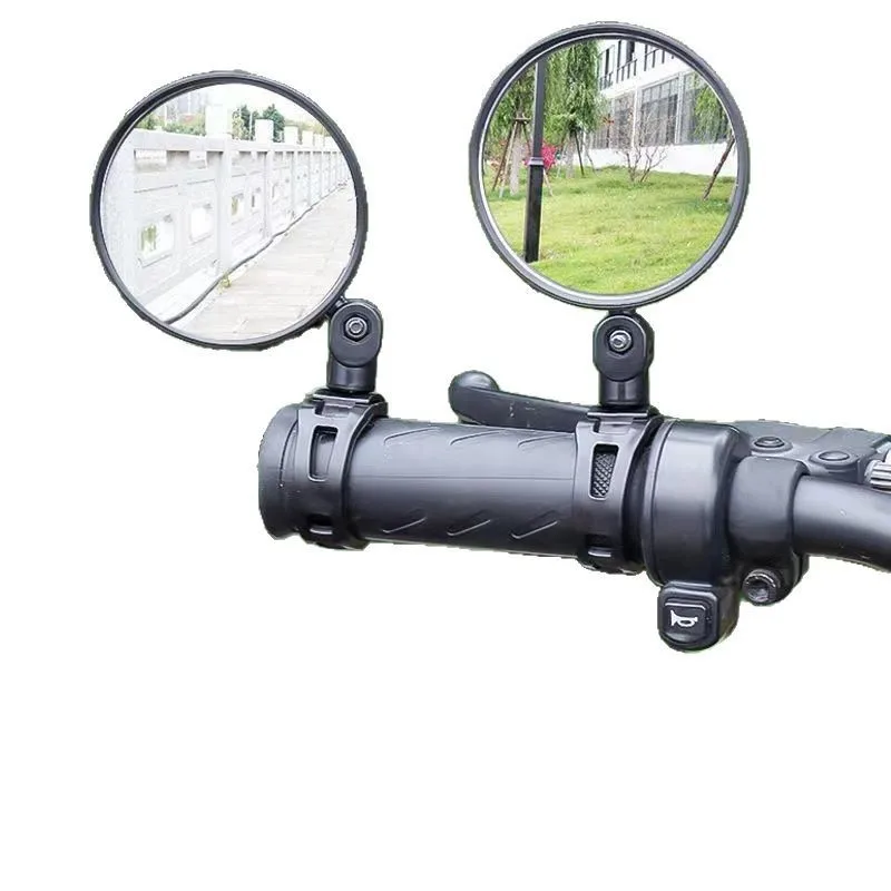 

Universal Bicycle Rearview Mirror 360°Adjustable Rotate Convex Wide Angle Cycling Handlebar Rear View Mirrors