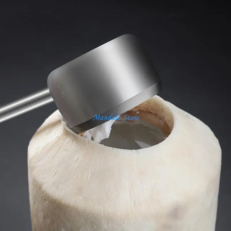 

U2JC Stainless Steel Coconut Opener Set Knife Tool Super Cost-effective Convenient Practical Gift for Household Kitchen