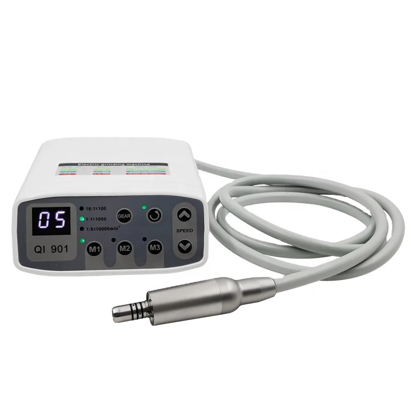 Foshan China Den tal Good Quality Electric Micro Motor LED Handpiece Polish Motor with Den tal Handpiece