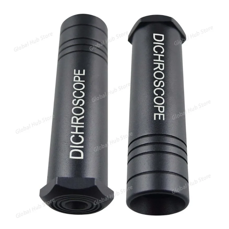 Gemstone Calcite Dichroscope Trichoic Gem Gemstones Gemological Testing 15mm Diameter Heavy Handheld Gem Spectroscope