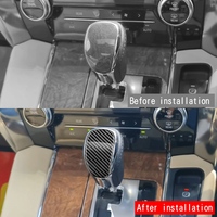 Car Shift Knob Trim Sticker Gear Head Trim For Toyota ALPHARD VELLFIRE 30 Series 2015-2022