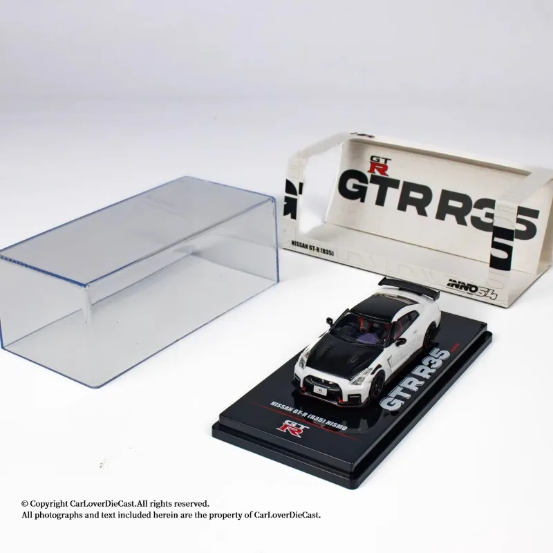 

Стандартная модель автомобиля NISSAN GTR R35, литая под давлением сплава 1:64, игрушка для мальчиков, детский праздничный подарок, коллекционное украшение для взрослых.