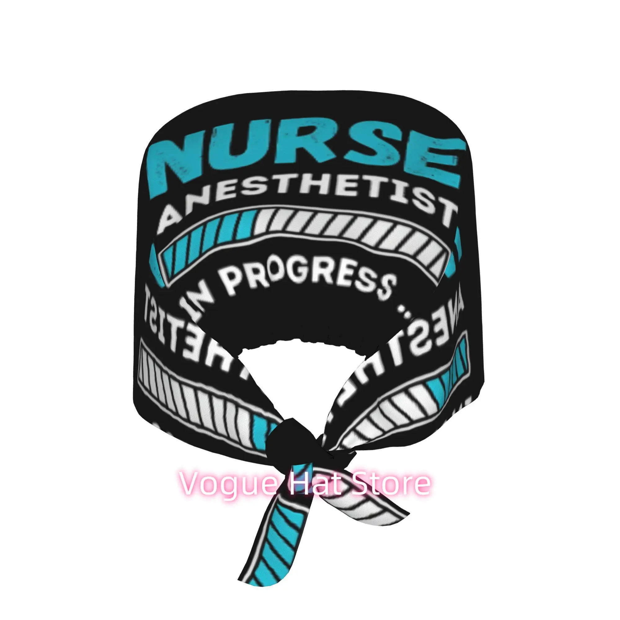 1pc CRNA Graduation Cap Compatible Suitable for Nurse Anesthetist In Progress - Lightweight Adjustable Work Cap with CRNA Design