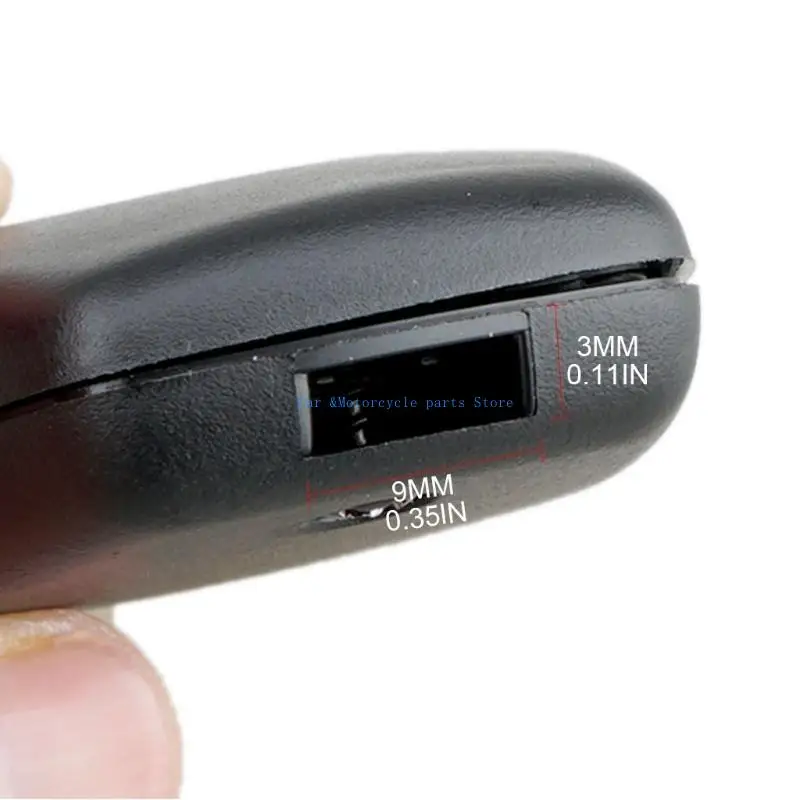 Auto Y9uc per il tasto per il telecomando con shell per il tasto per il pulsante Shell 2 per Modus Twingo