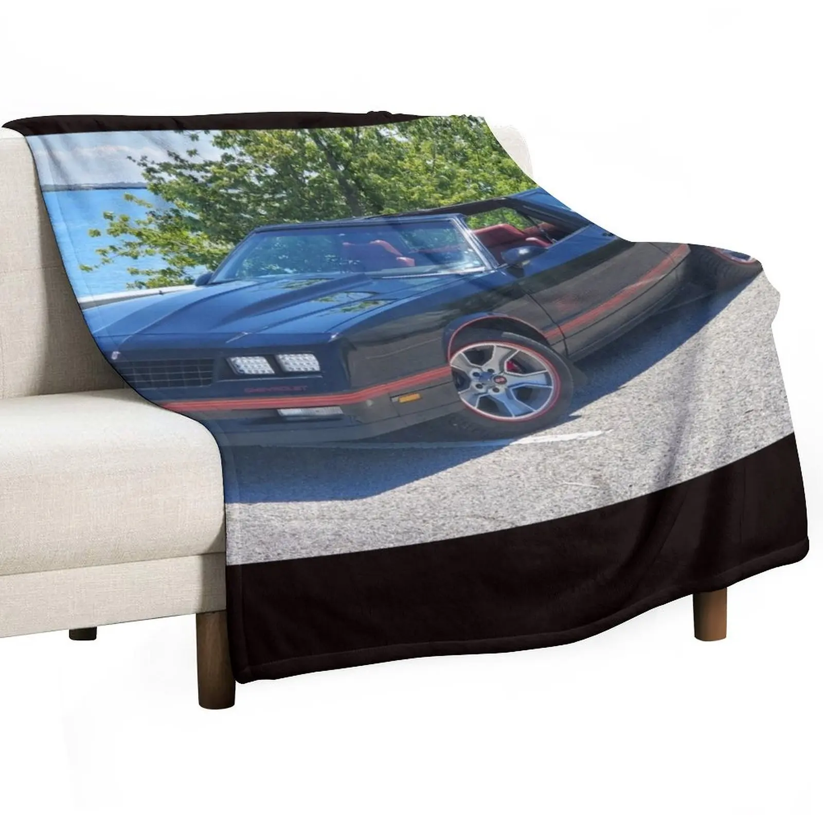

87 monte carlo shorefront Throw Blanket Giant Sofa Hair for sofa Sleeping Bag Blankets