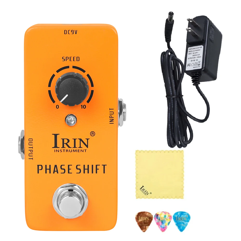 

﻿ IRIN RS-06 Phase Shift Guitar Effect Pedal Reproduction Of Retro Phase Effects True Bypass Pedals Electric Guitar Accessories