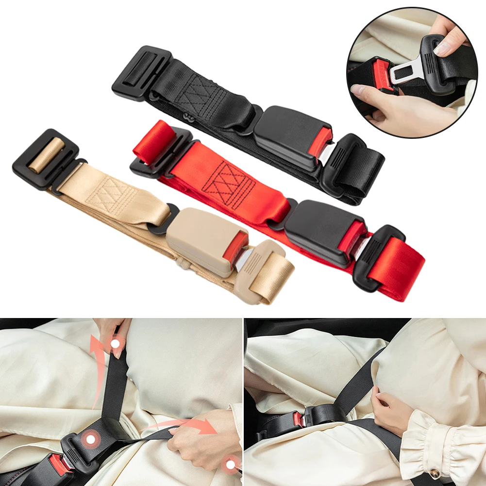 Gravidez Segurança Cinto Modificado Acessórios Universal 1.6m Comprimento Bump Belt Car Seat Belts Adaptador Para Mulheres Grávidas Cinto de segurança