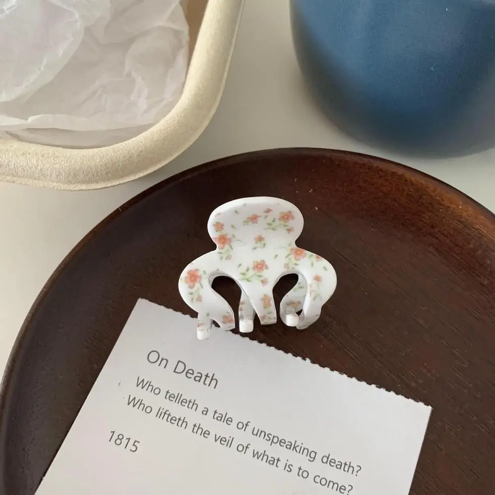 

Hairpins Acrylic Shark Clips Hollow New Heardress Geometric Hairgrips Flower Hair Claws Korean Shark Clips Women Hair Clips