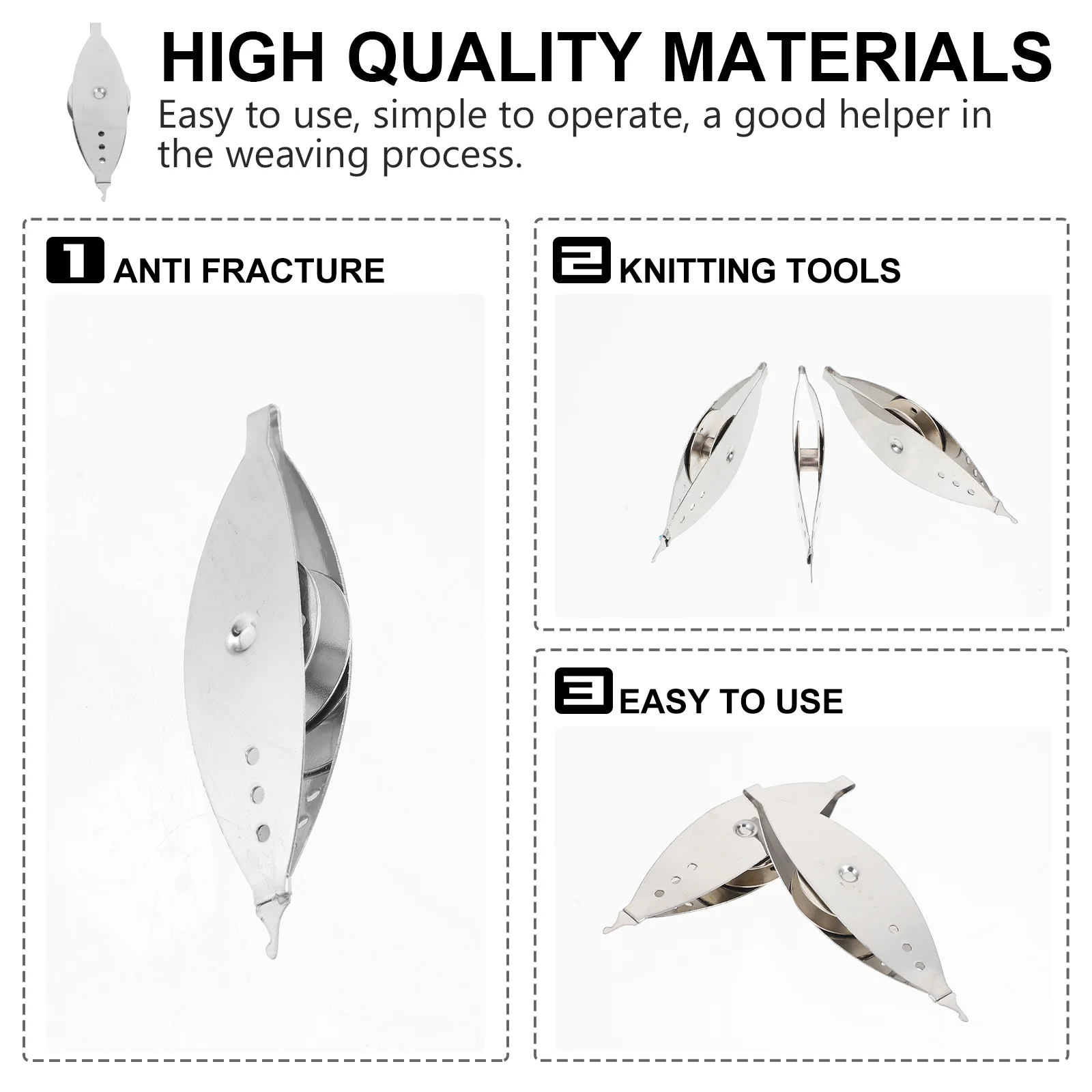 3 قطعة سلك الأساسية المكوك الحياكة أداة بكرة خفيفة الوزن دائم المحمولة Diy بها بنفسك النسيج الحرفية الخياطة اكسسوارات الوشم #3