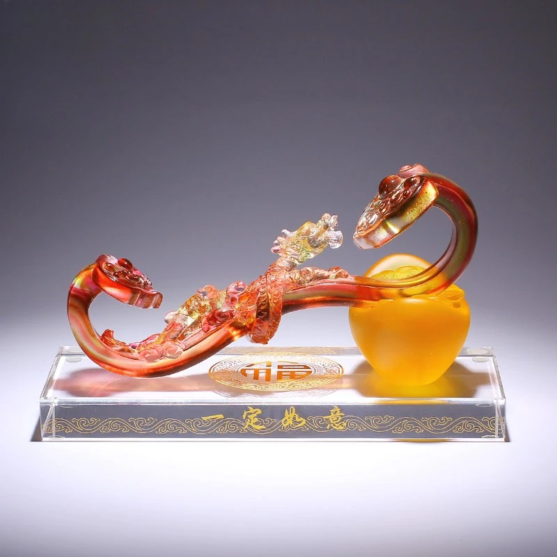 Ruyi ornament a pair of living room entrance villa wedding auspicious gift
