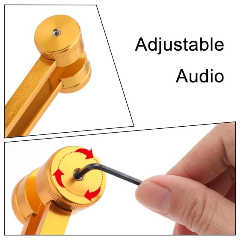 Diapason grado medico 128Hz, pesi fissi, non magnetico, leggero, portatile, resistente alla corrosione