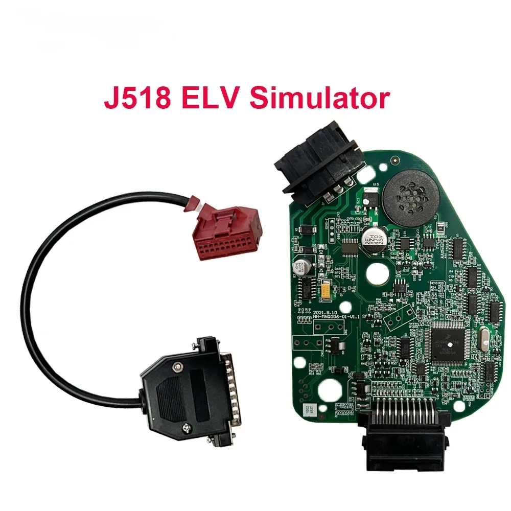 Auto ELV Simulator for AUDI C6 Q7 A6 Car Steering Wheel Lock Emulator  J518 EIS Repair Kit with Buzzer