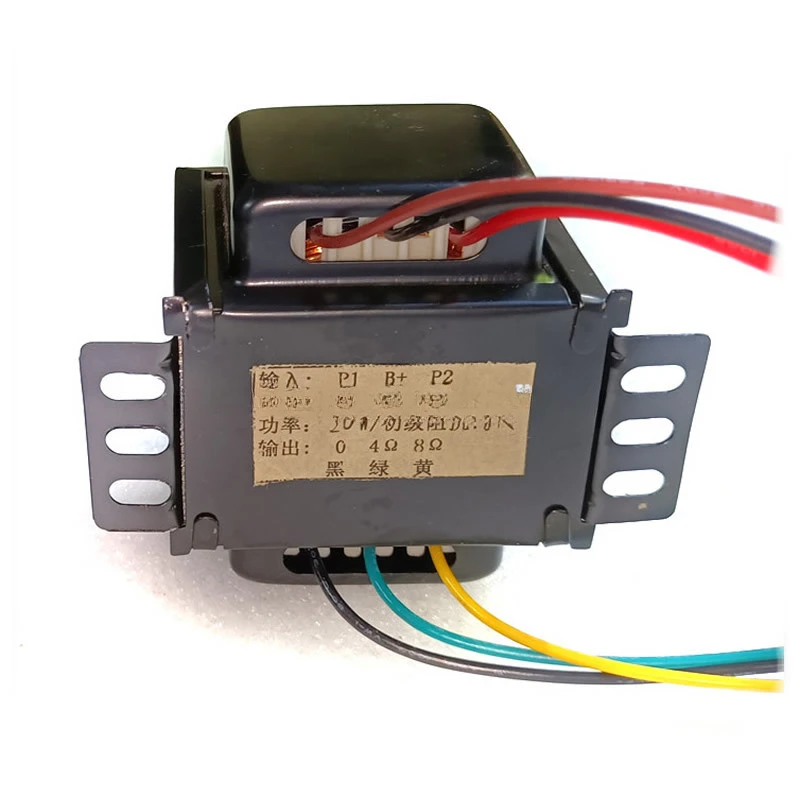 Suitable for tube EL84 6P14，8K 20W push-pull output transformer, no super linear tap. Frequency response: 25HZ -26KHZ.