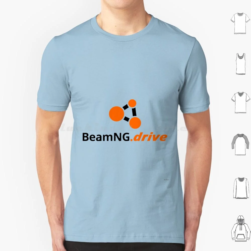 Beamng Drive تي شيرت 6xl قطن رائع تي شيرت محاكاة السيارة أوضاع ألعاب الفيديو مشغل واحد #1