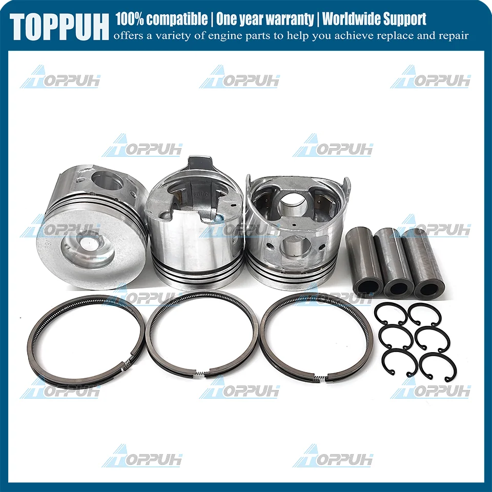 Overhaul Rebuild Kit For Yanmar 3TNV86 3TNV86CT