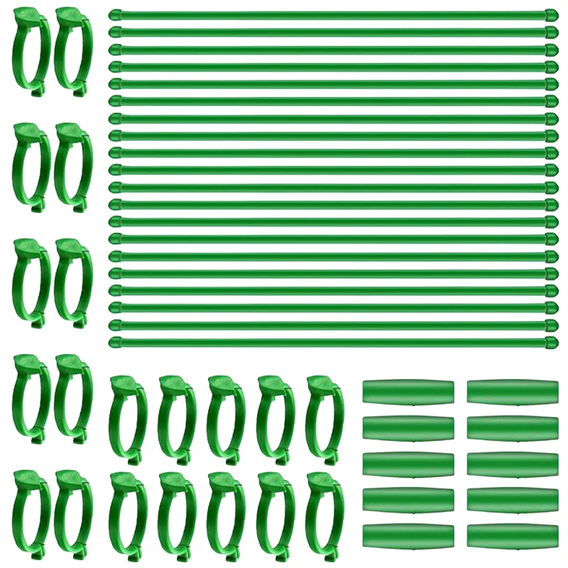 30cm 40cm Plant Support Bracket Fiberglass Plant Brackets With Clutch Interface Multi-Purpose Fixing Rod Holder Garden Tools