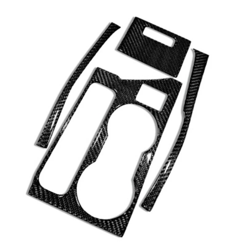 

Carbon Fiber Look Gear Shift Panel Cover Trim for Toyota Corolla 2014-2016 2017 2018 Mouldings Sticker Decoration Accessories