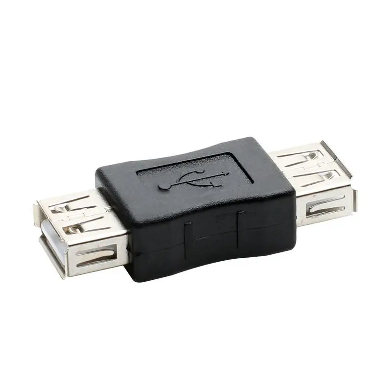 

USB female to female connector; USB2.0 adapter female head; dual female interface for computer