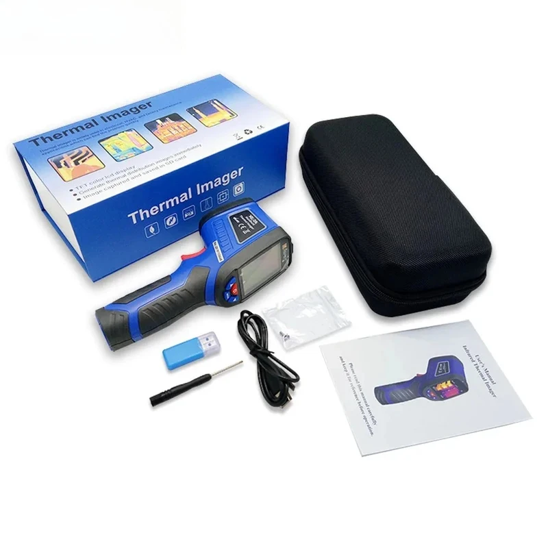 XEAST XE-26 Dual-Spectrum Thermal Camera  33x33 Thermal & 0.3MP Visible Light Fusion Pinpoint Hotspots Instantly USB Plug