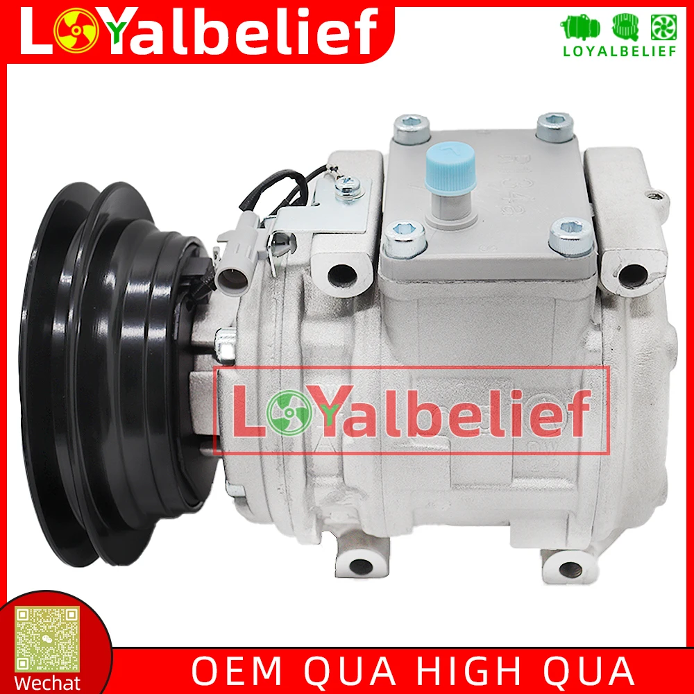 New 10PA15L AC Compressor For Toyota Land Cruiser Van 80 FJ80 FZJ80 HDJ81 HZJ81 8832060630 88320-60630 8832060H91 88320-60H91