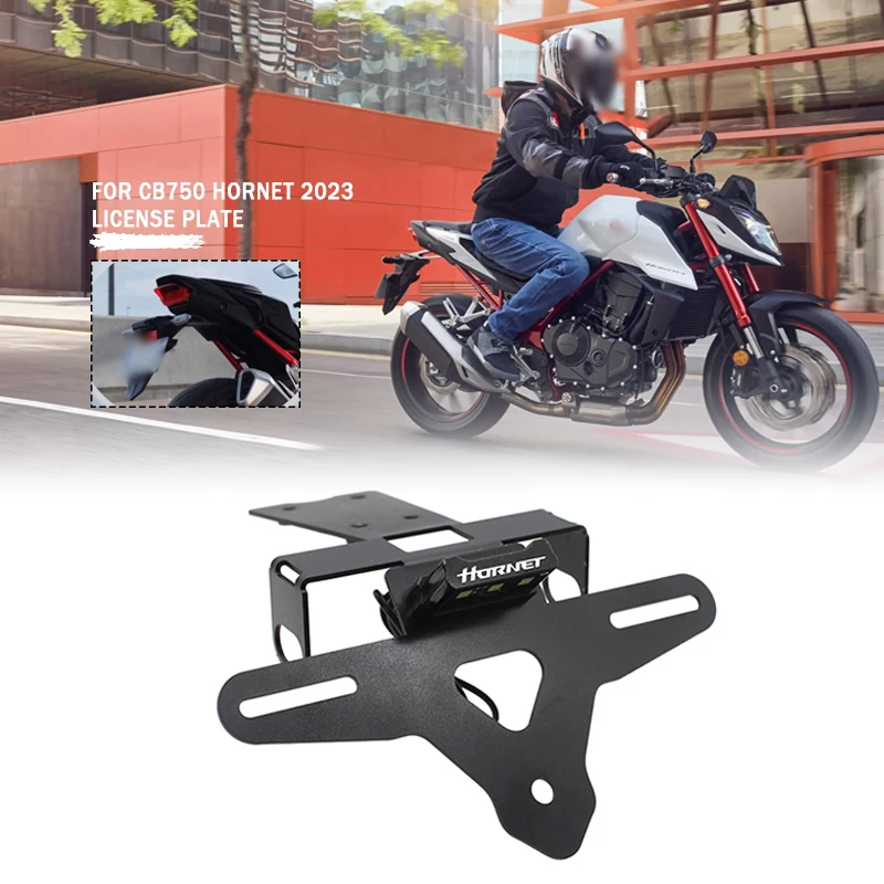 

Motorcycle Tail Tidy Fender Eliminator Rear License Plate Holder Bracket Led Light For Honda CB750 CB 750 Hornet 2023